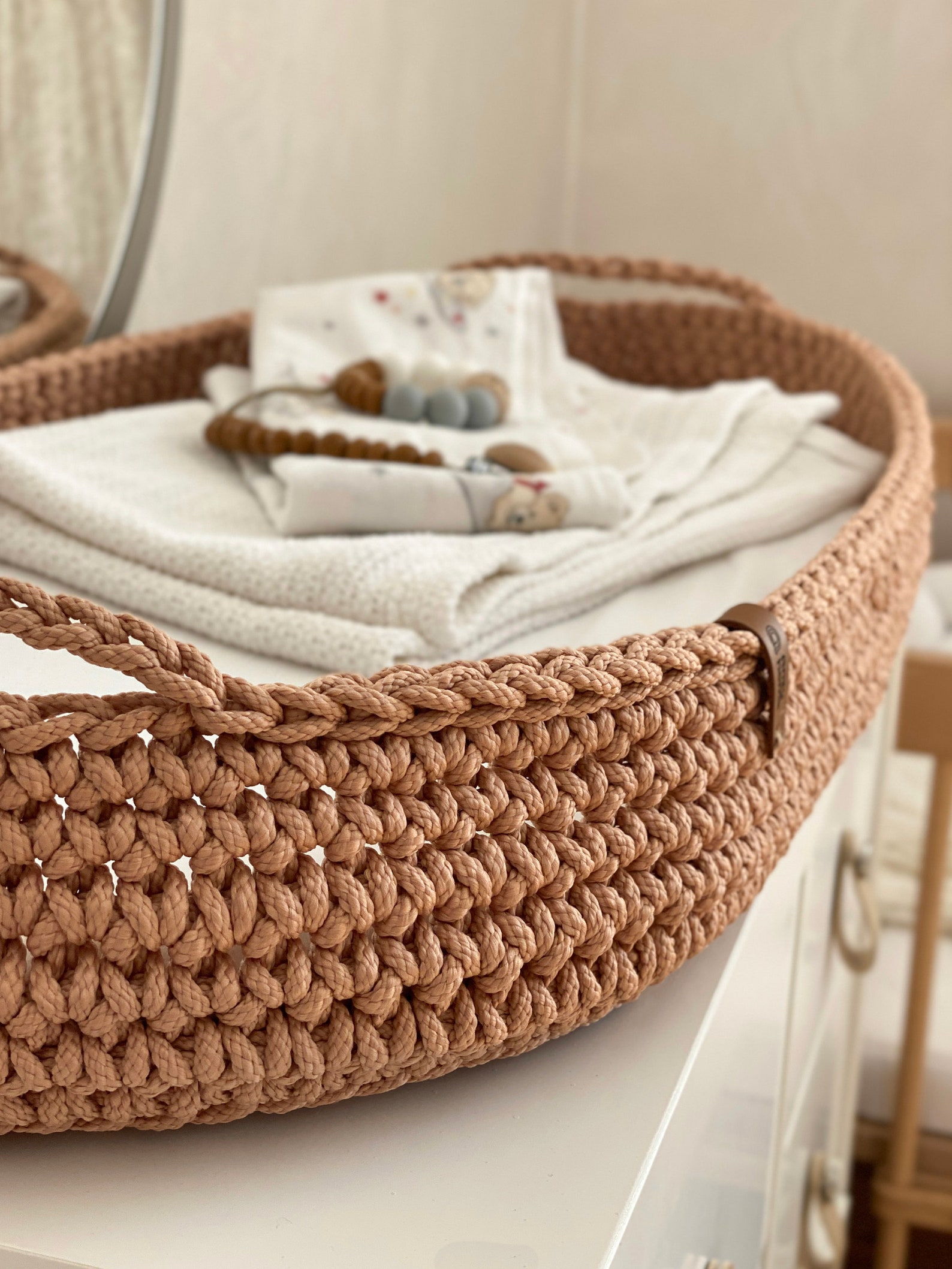 Baby Changing Table Basket Etsy