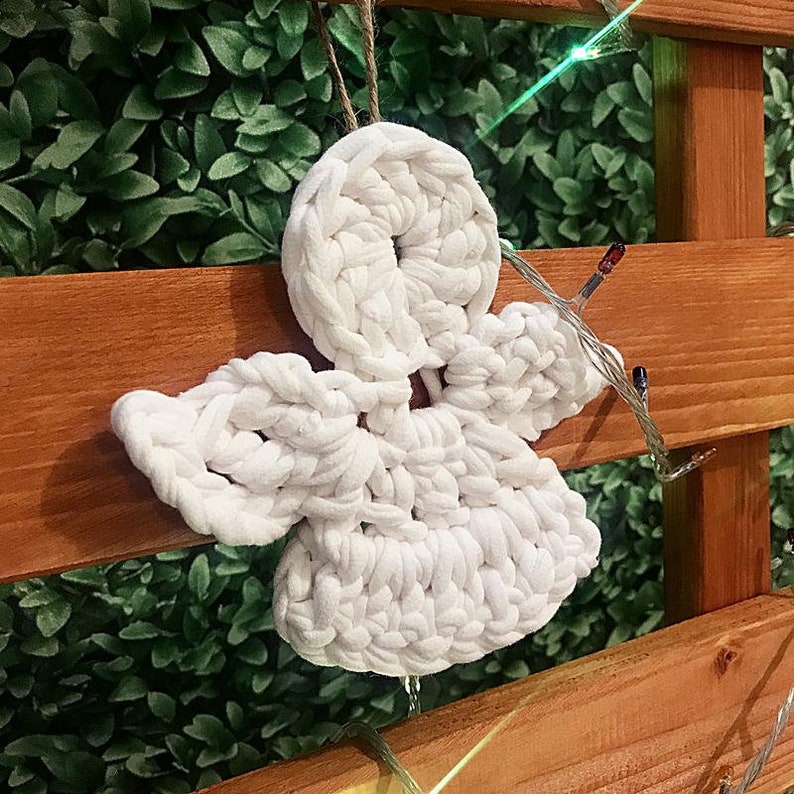A Set of crochet Christmas ornaments 6 pcs Christmas Decorations Christmas Decor Christmas tree decor winter holiday decorations