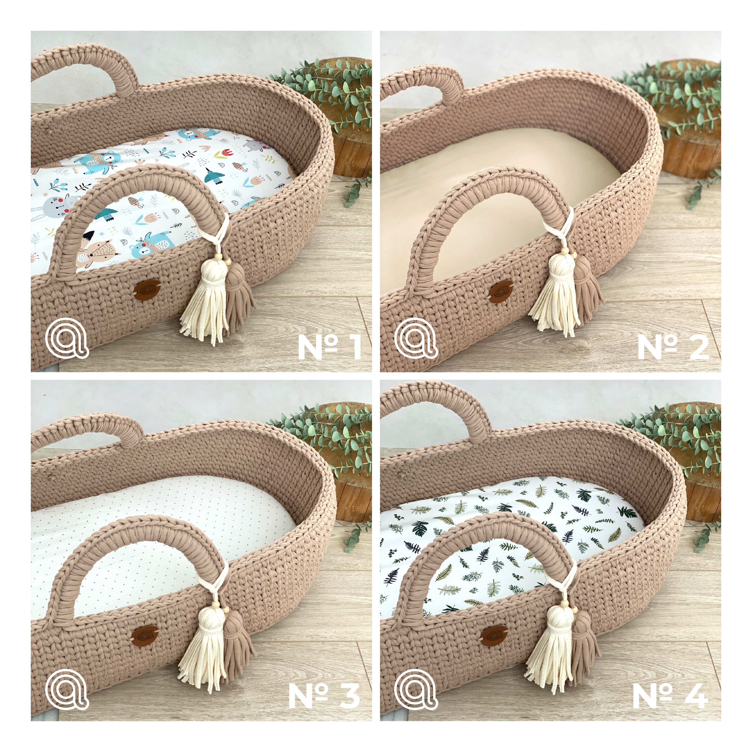 moses baskets sheets