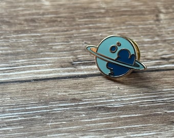 80s Retro Solar System Mini Pins - Uranus