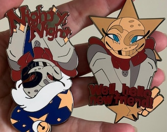 Glow in the Dark Quotes - Daycare Attendant Fan Pin