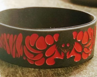 Hazbin Hotel Alastor - 1" Silicone Bracelet
