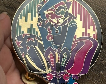 80s Retro Dusk - Daycare Attendant Fan Pin