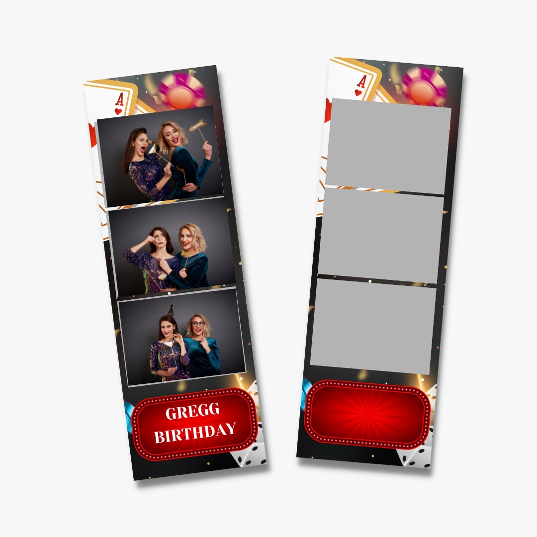 Hollywood Photo Booth Template