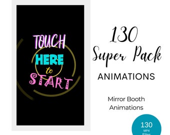 130 Animations to parties, weddings to Mirror Booth + 25 Overlay Templates