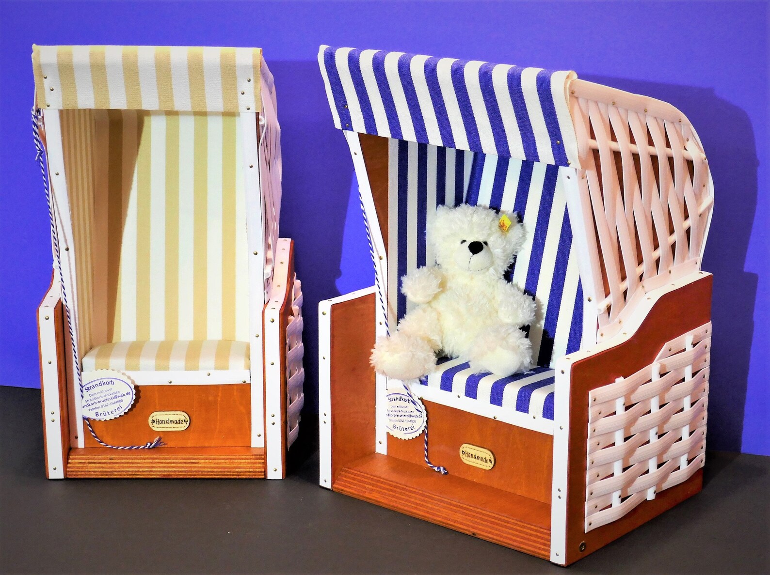 MiniStrandkorb kleiner Strandkorb Deko Strandkorb Etsy