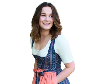 Blaues Dirndl Marlene