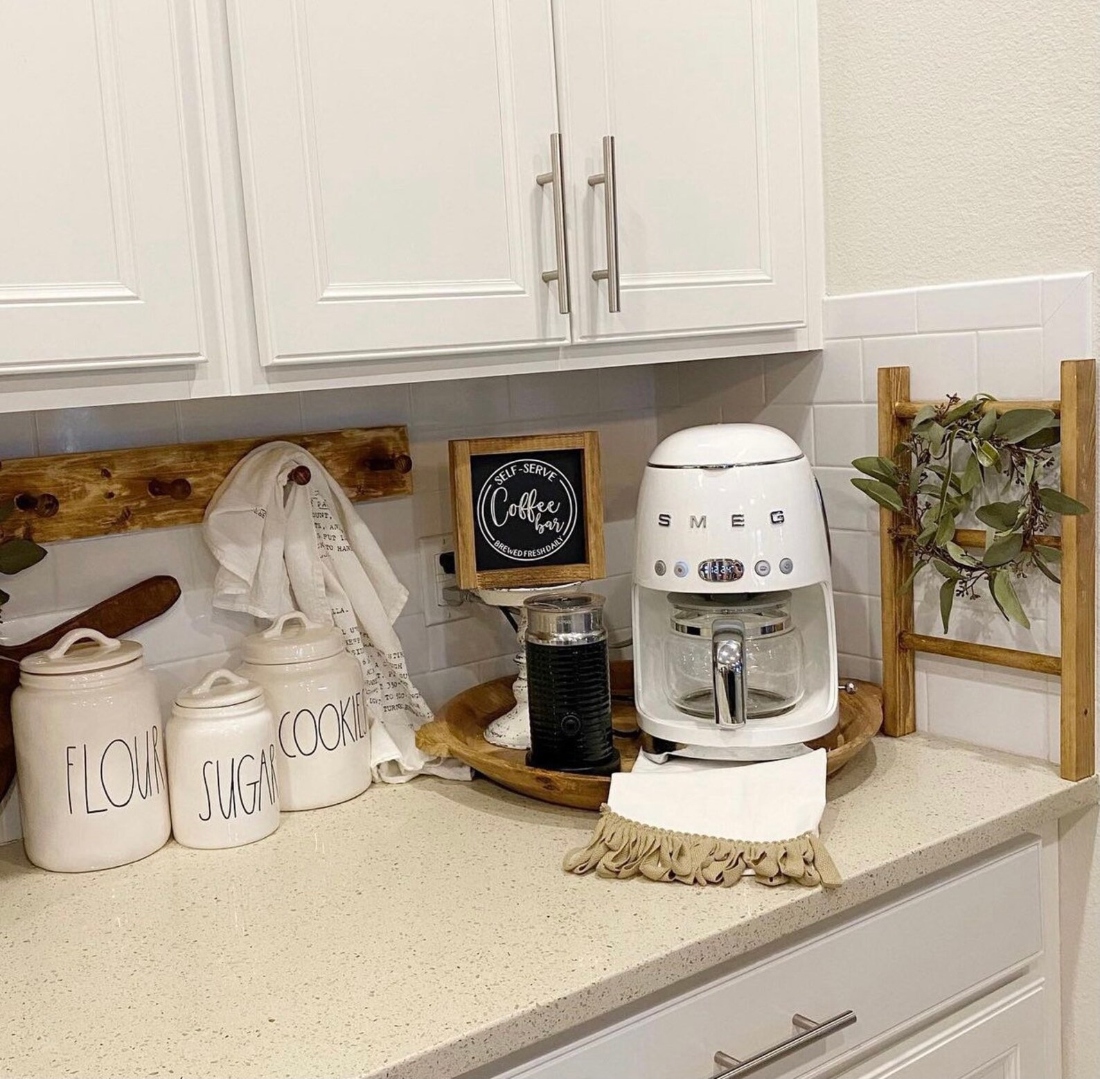 Self Serve Coffee Bar Brewed Fresh Daily Sign Coffee Sign Etsy