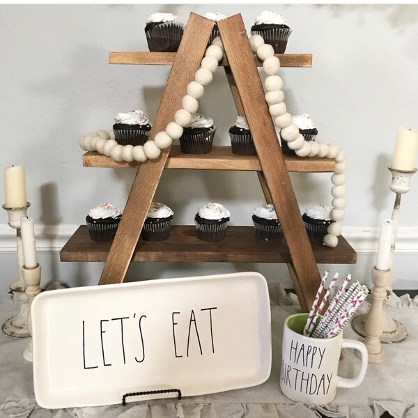 Cupcake Ladder Stand Etsy