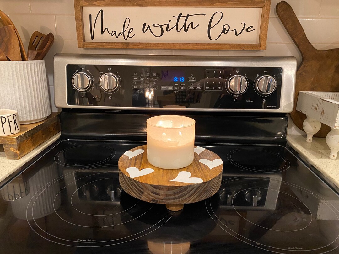 Round Riser With Hearts, Round Riser, Riser, Tray, Gift, PREORDER - Etsy