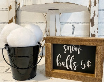 Sneeuwballen 5 cent teken, winterteken, kerstteken, cadeau