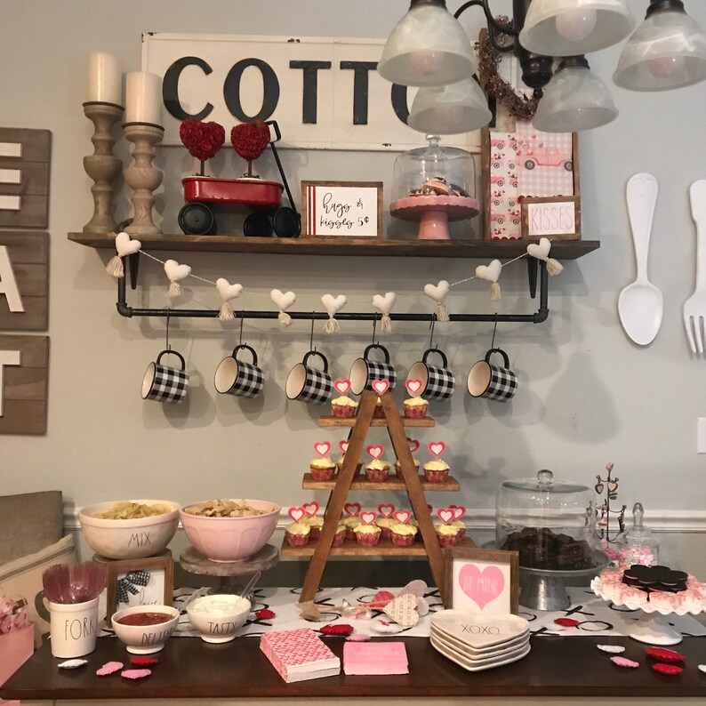 Cupcake Ladder Cupcake Stand Mug Holder Coffee Bar Gift Etsy