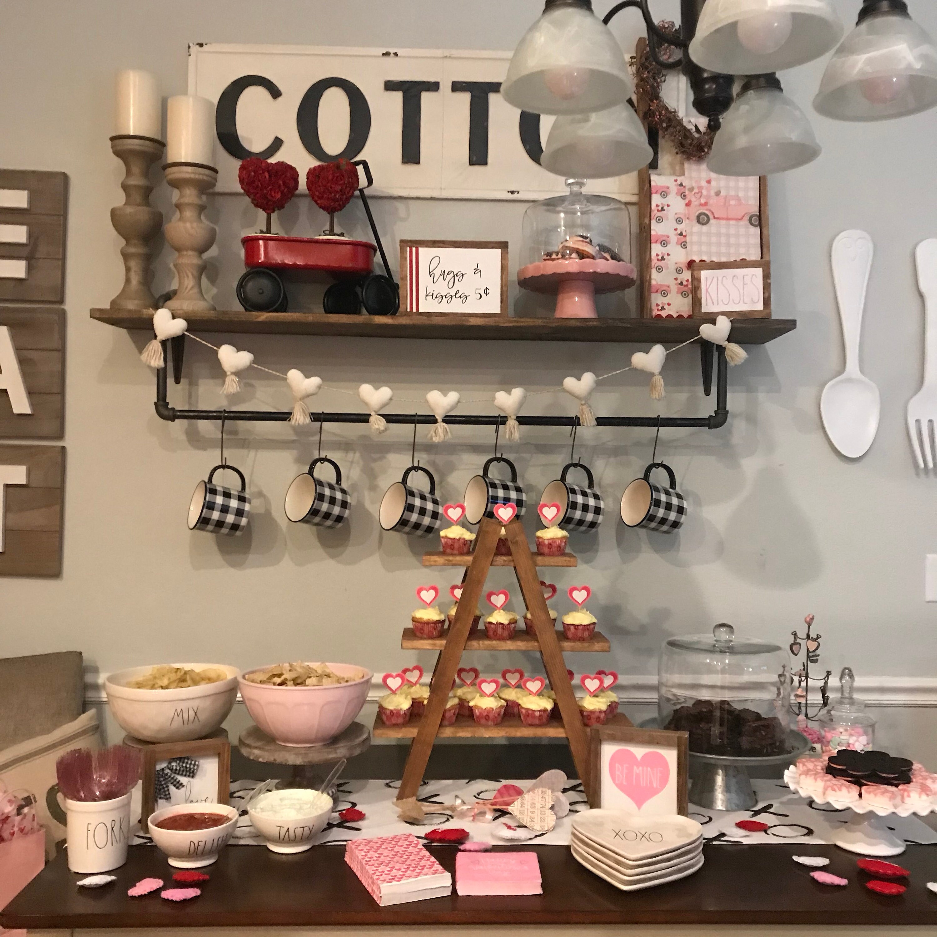 Cupcake Ladder Cupcake Stand Mug Holder Coffee Bar Gift Etsy