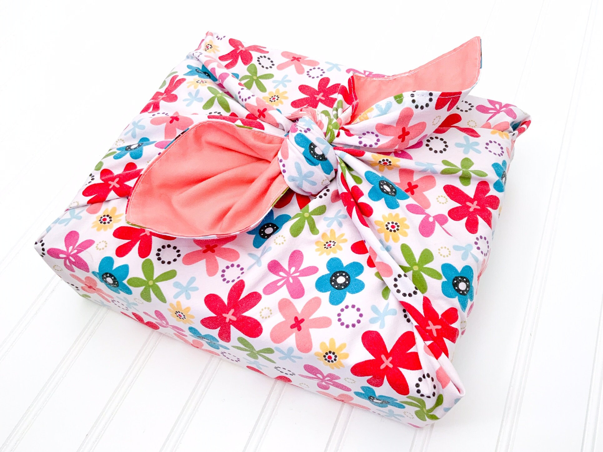 Reusable Gift Wrap Reversible & 0 Waste Etsy