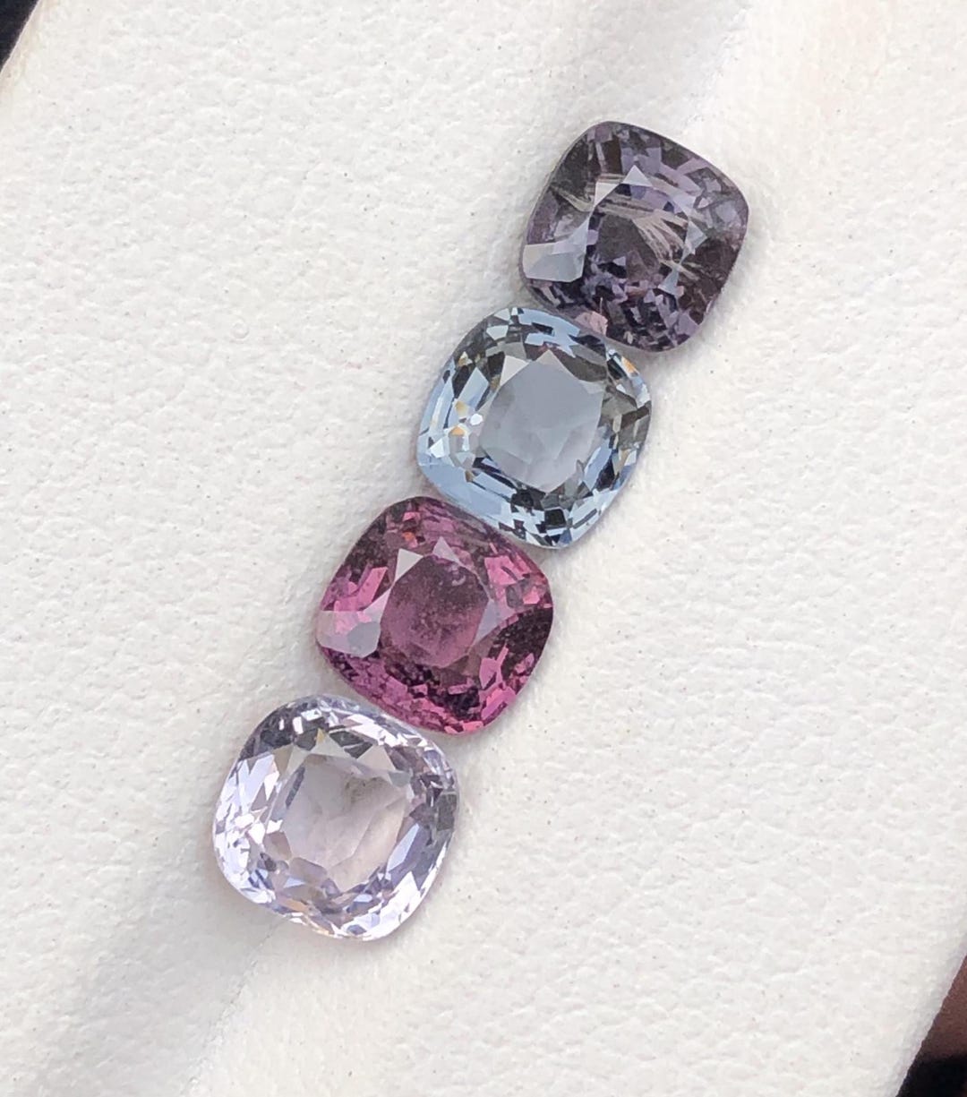 Beautiful Spinels Lot. (3.70 Carats Multi Colors Transparent Spinel ...