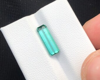 2,45 Cts Piękny niebiesko-zielony turmalin szlachetny @ Afganistan