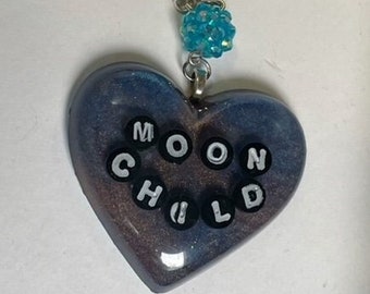 Moon Child Keychain