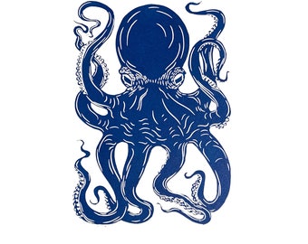 Octopus III Blue