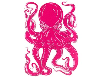 Octopus III Pink