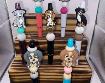 Dog Lovers Beaded Pens