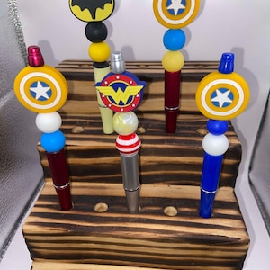 Super Hero Beaded Pens