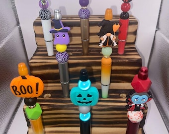 Bolígrafos con cuentas de Halloween