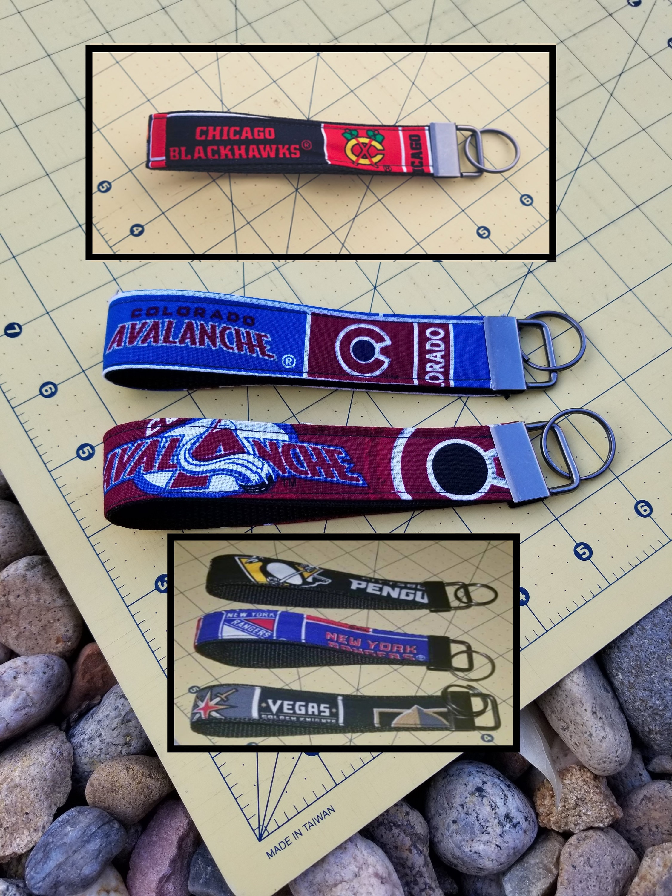 Chicago Blackhawk Lanyard - Etsy
