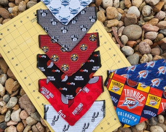 12 NBA- Reversible Pet Bandana
