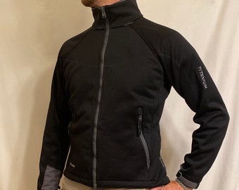 Unisex Black Athletic Jacket