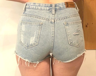 high waisted daisy duke shorts