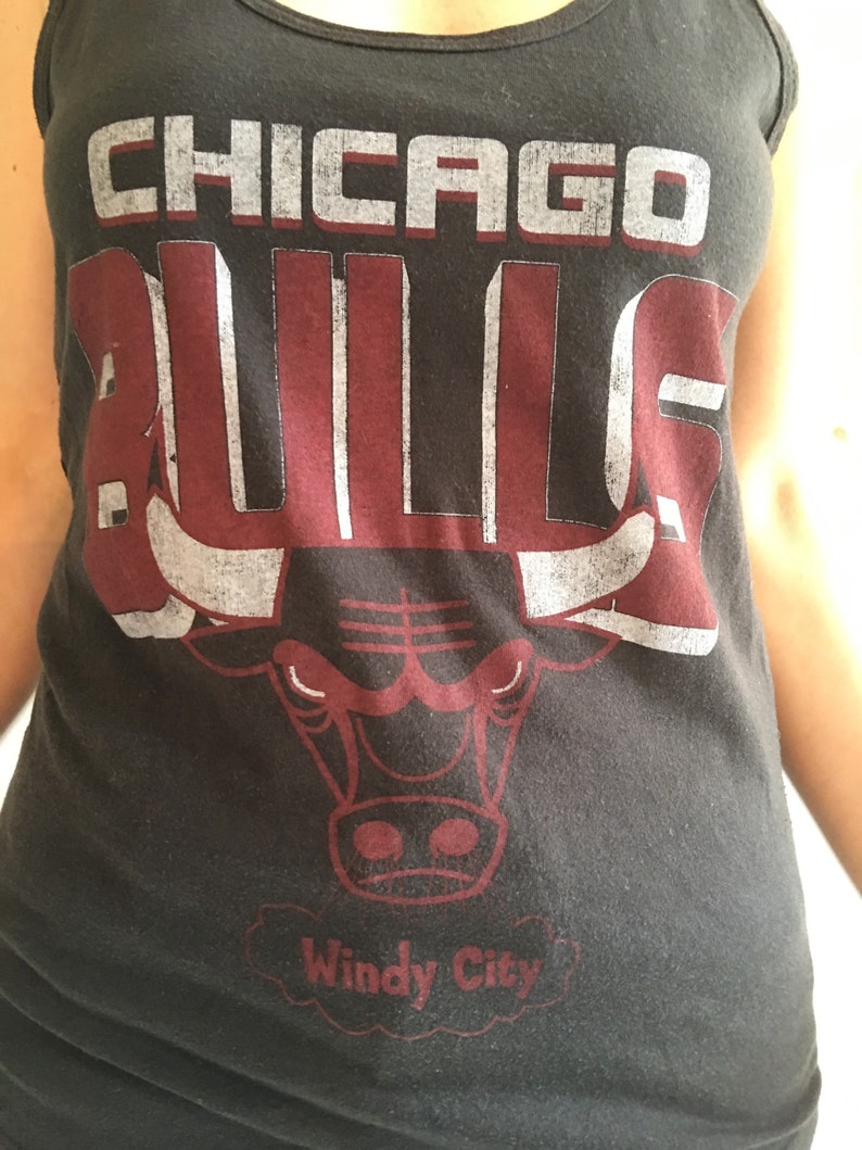 CHICAGO BULLS CHAMPS 92 Vintage Black Tank image 3