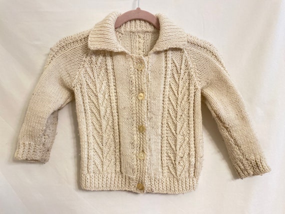 Kids’ Vintage Nordic Braided Cable Knit Fisherman… - image 8