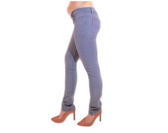 Periwinkle Extra Long / Tall Skinny Cigarette Pants