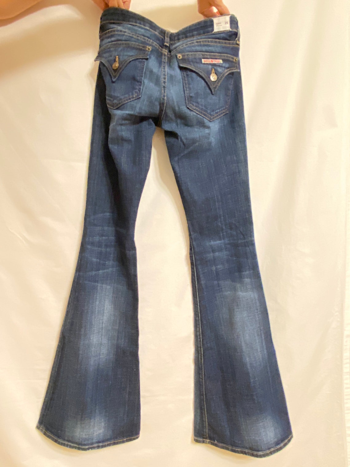 Retro Bell Bottom Jean in Dark Wash