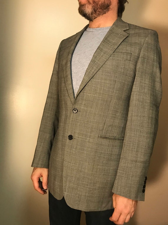CHARLES TYRWHITT Gray Suit Jacket Sport Coat Blaz… - image 4