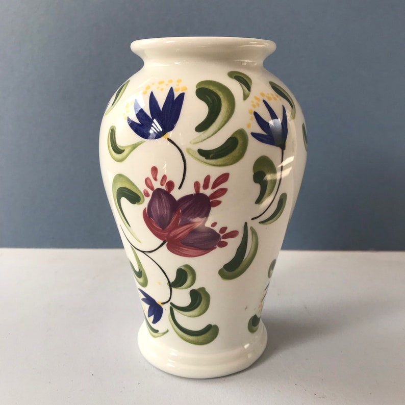 Vintage Portmeirion Welsh Dresser Vase Angharad Menna Rare Etsy