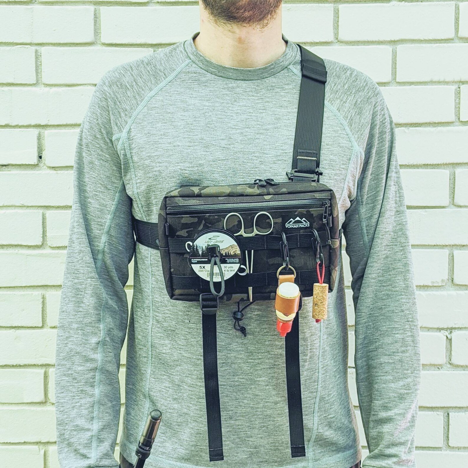 Tenkara Fanny Pack Minimalist Sling Pack Fly Fishing bag Etsy