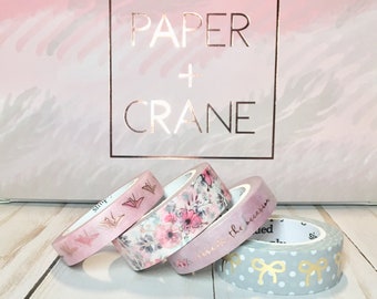 24-25" | Simply Gilded washi tape | Paper & Crane | April Sub Box
