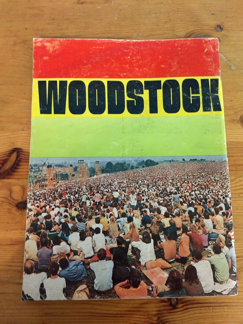 Woodstock Life Magazine Music Festival. 1968 Special Etsy