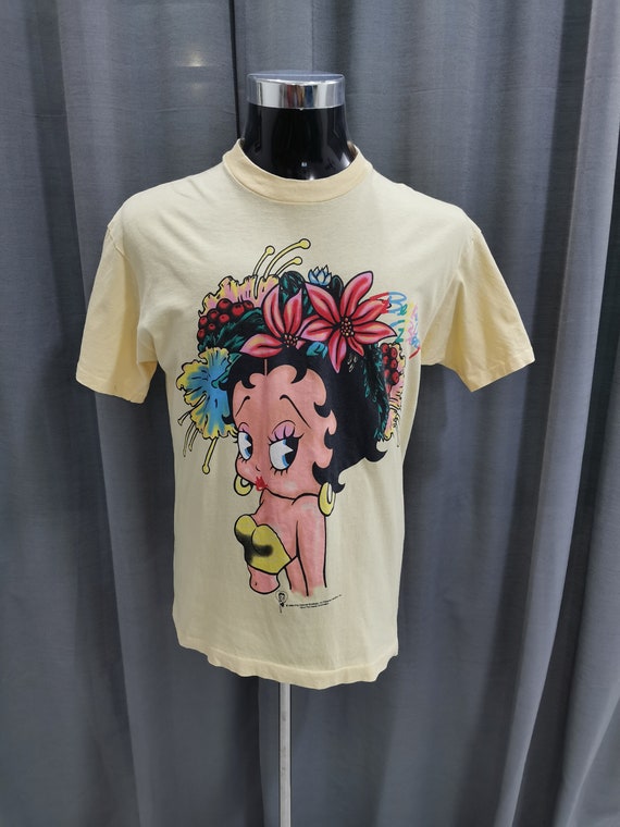 Vintage 96 Betty Boop Hawaiian T shirt Anime