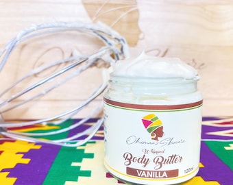 Creamy Vanilla Whipped Body Butter