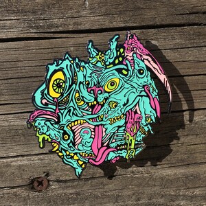 Fleshball Enamel Pin