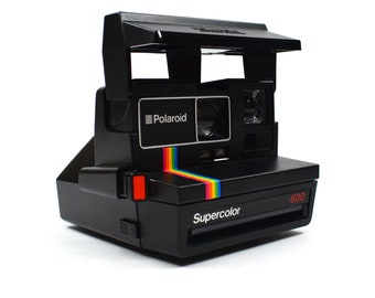 Polaroid Camera ∆ Supercolor 600 ∆ FREE SHIPPING Worldwide ∆ Vintage Camera ∆ Working Camera ∆ Retro Camera ∆ Working Instant Camera