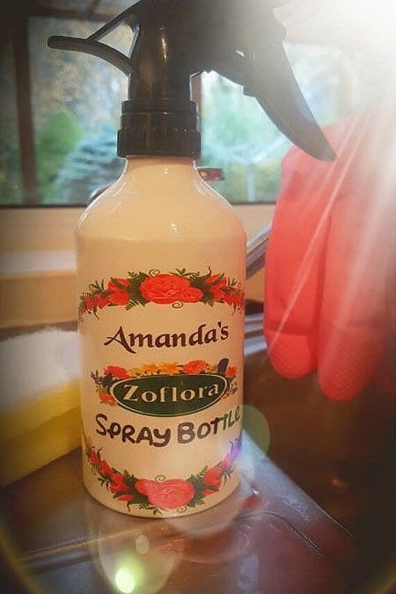 Items similar to Personalised Zoflora Spray Bottle on Etsy