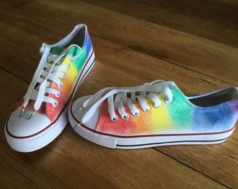 Multi coloured trainers