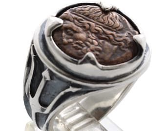 Silver Ring, Trident/Poseidon, 8131