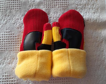 Hockey Sock Mittens