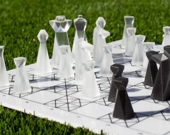 ultra modern modern chess set ultra modern modern chess set