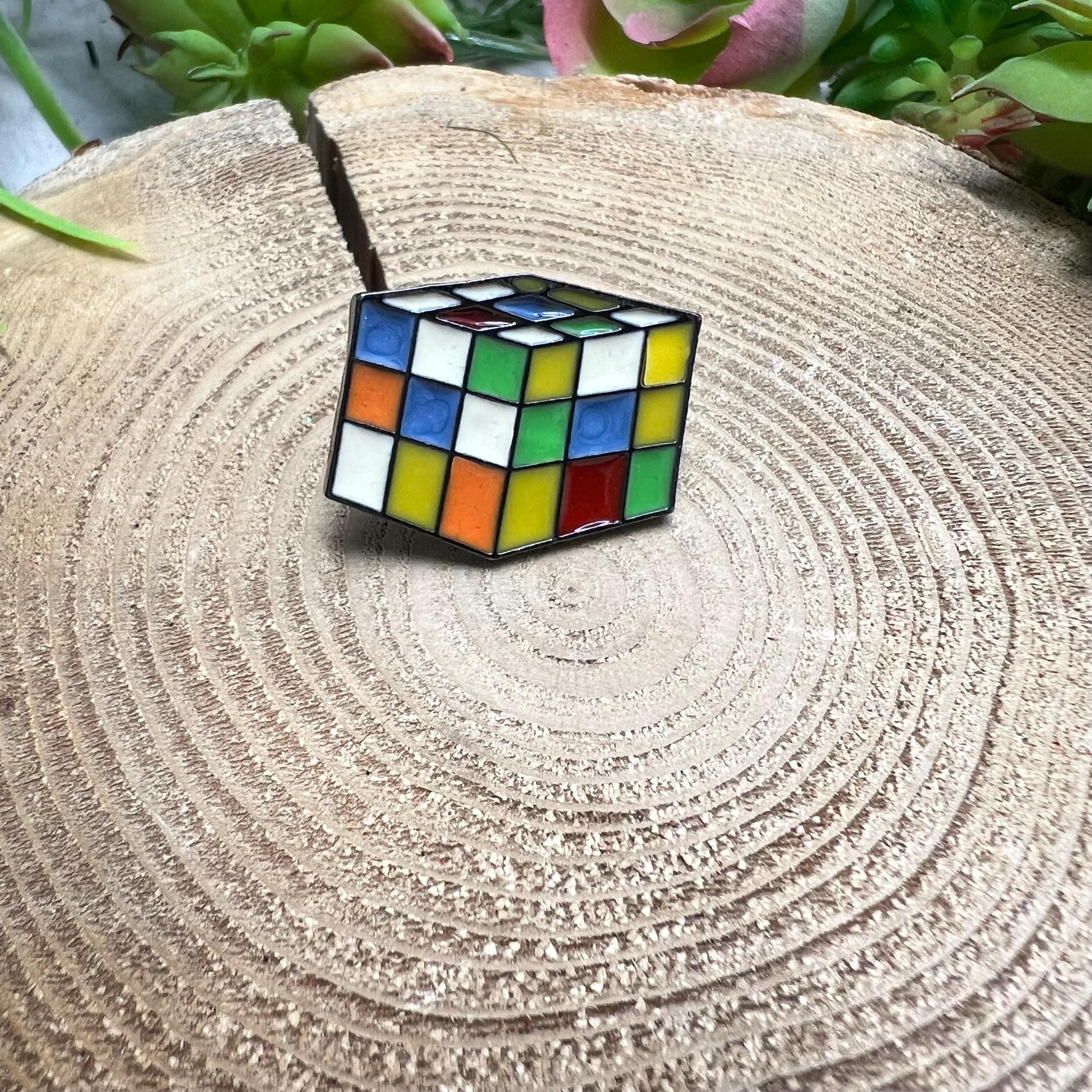 Rubix Cube Badge - Etsy