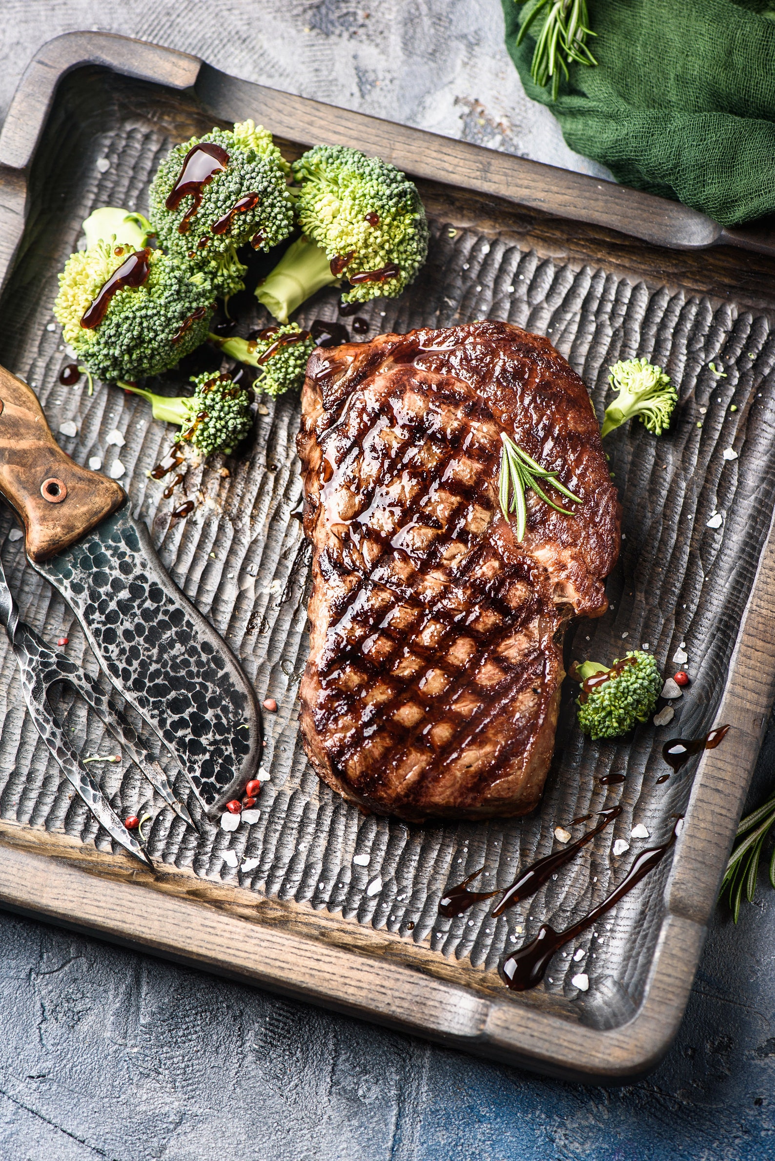 Ribeye Steak Plate | Etsy